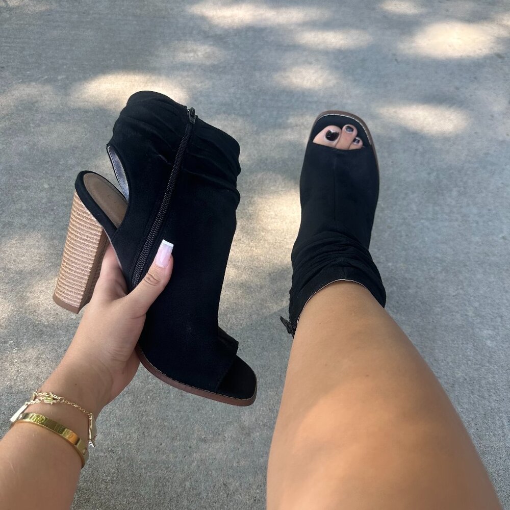 NEW LILIANA HEEL Ankle Booties many sizes avaliable